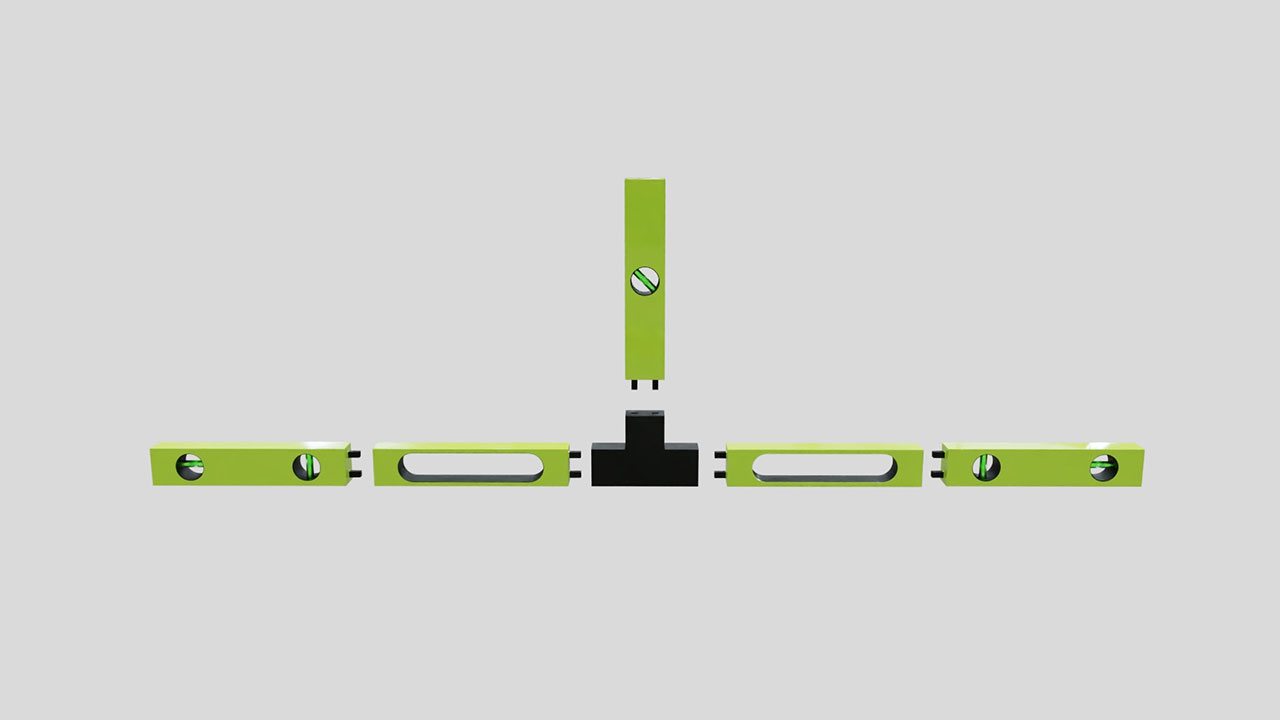 Plumb Smart Level in use